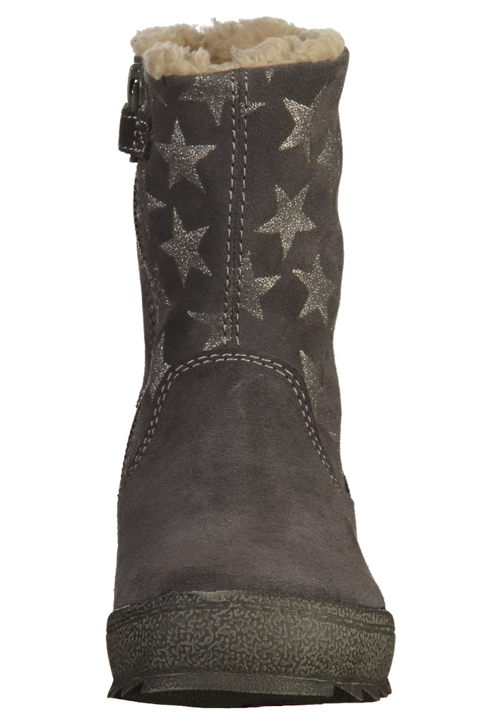 Lurchi Stiefelette Leder Charcoal - surf4shoes