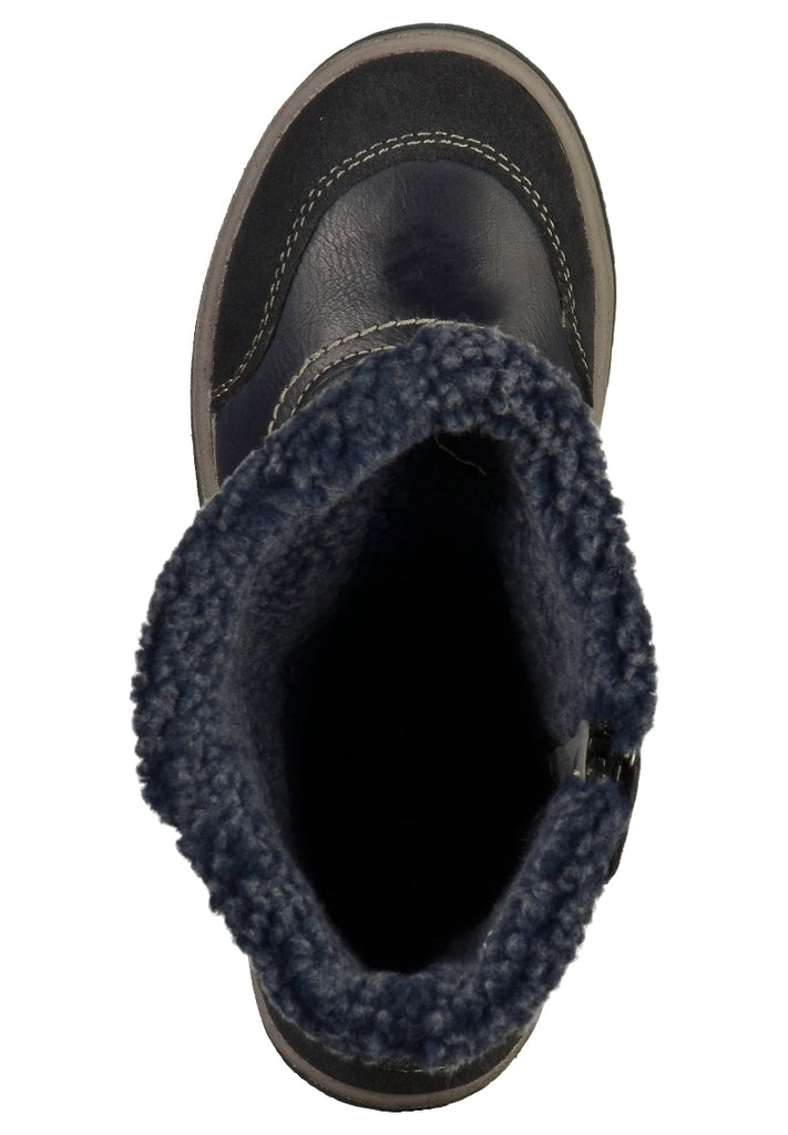 Lurchi Stiefel Leder/Textil Navy - surf4shoes