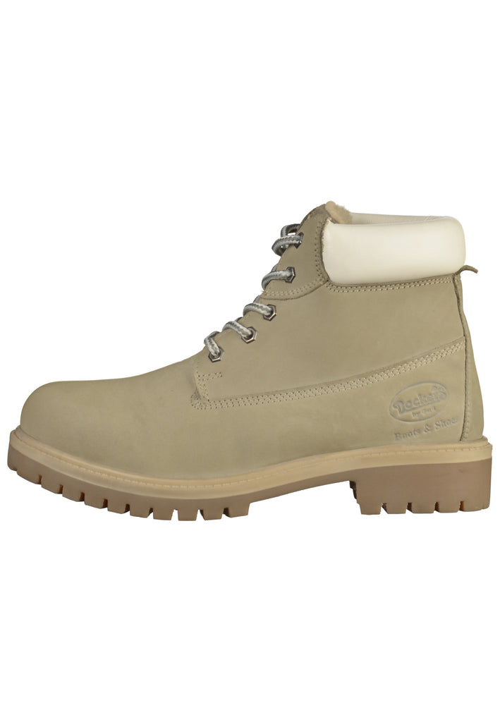 Dockers Stiefelette Leder Hellgrau - surf4shoes