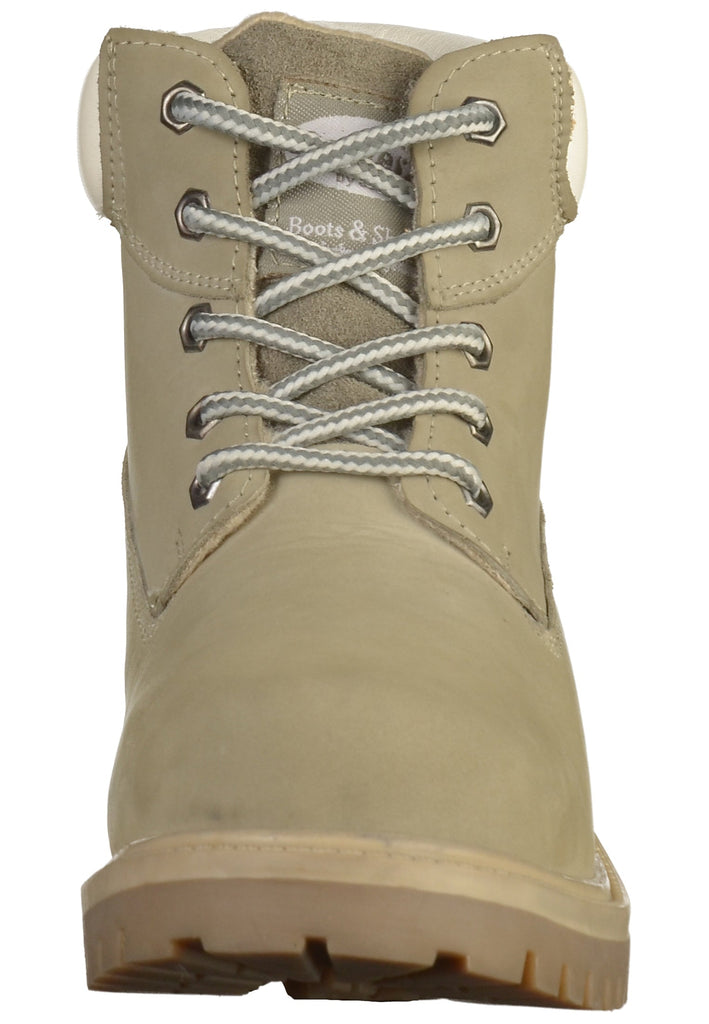 Dockers Stiefelette Leder Hellgrau - surf4shoes