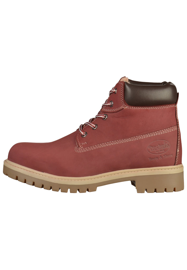 Dockers Stiefelette Leder Bordeaux - surf4shoes