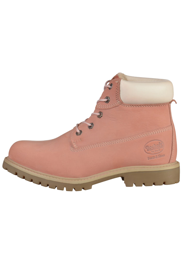 Dockers Stiefelette Leder Rosa - surf4shoes