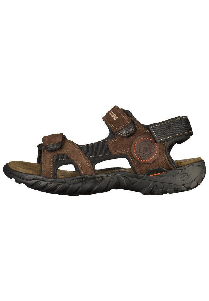 Dockers Sandalen Leder Cafe - surf4shoes