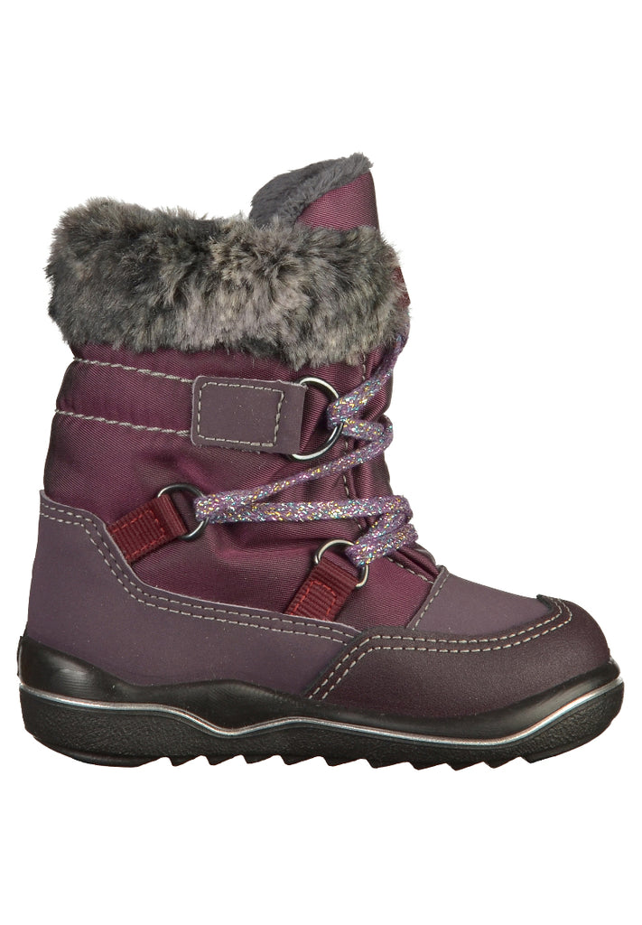 Pepino Stiefelette Lederimitat/Textil Violett - surf4shoes