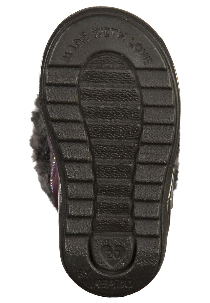 Pepino Stiefelette Lederimitat/Textil Violett - surf4shoes