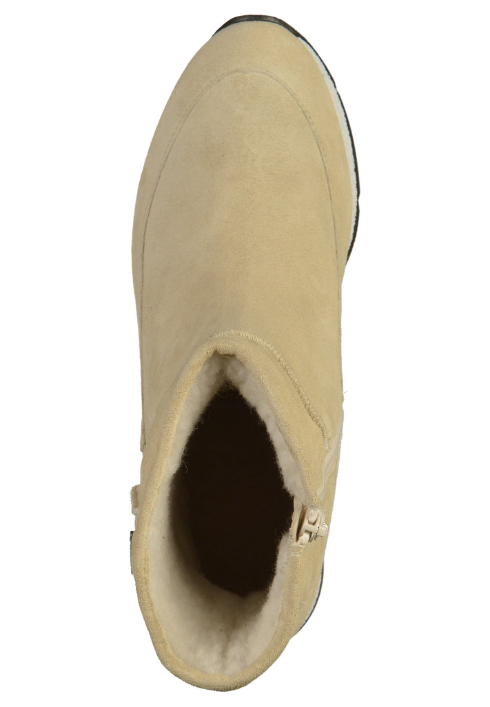 Högl Stiefel Veloursleder Creme - surf4shoes