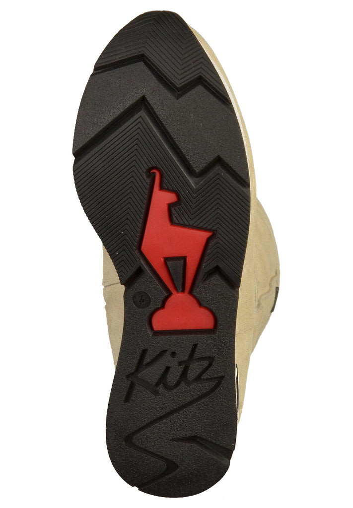 Högl Stiefel Veloursleder Creme - surf4shoes