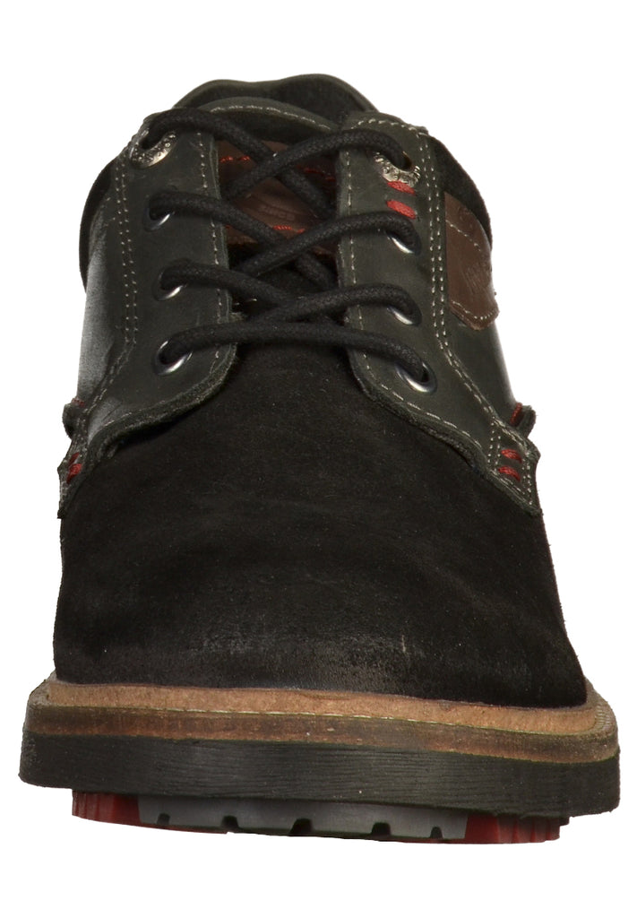 Dockers Halbschuhe Leder Schwarz - surf4shoes