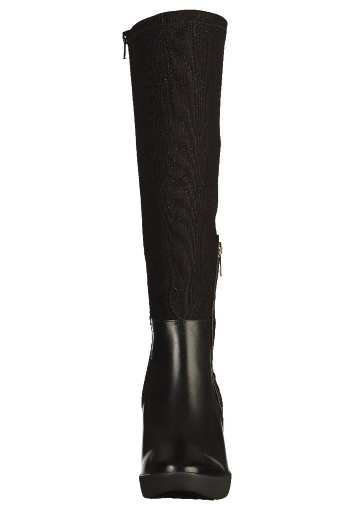 Högl Stiefel Leder/Textil Schwarz - surf4shoes