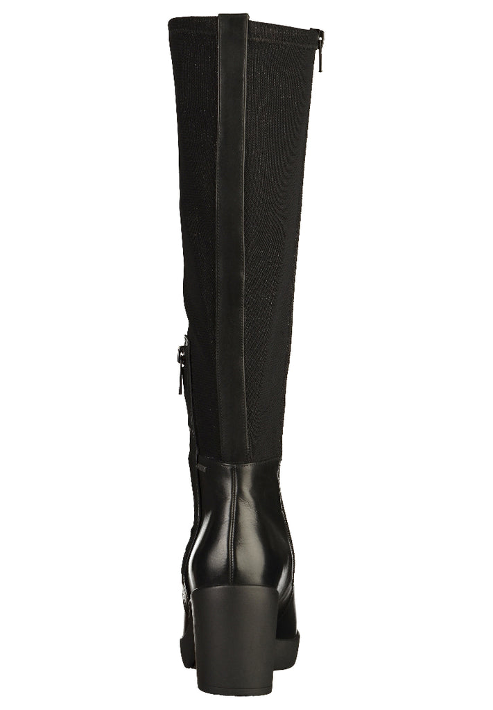 Högl Stiefel Leder/Textil Schwarz - surf4shoes