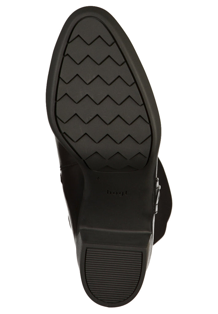 Högl Stiefel Leder/Textil Schwarz - surf4shoes