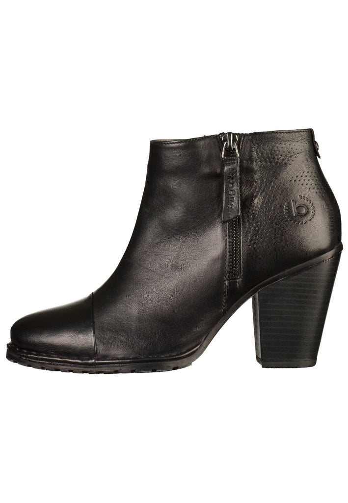 Bugatti Stiefelette Glattleder Schwarz - surf4shoes