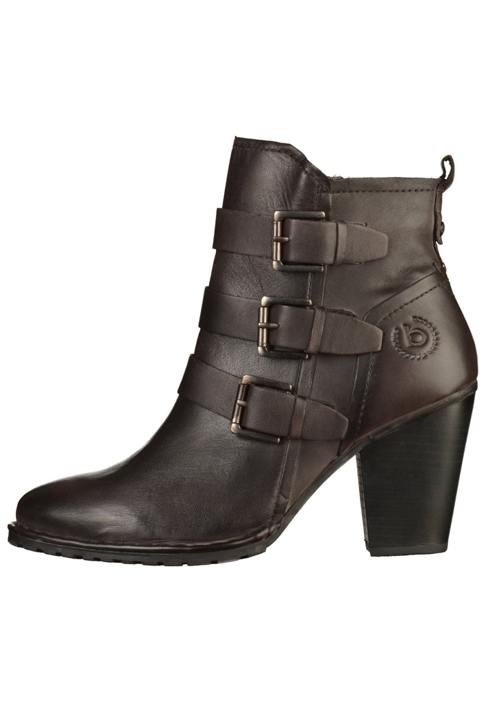 Bugatti Stiefelette Glattleder Dunkelgrau - surf4shoes