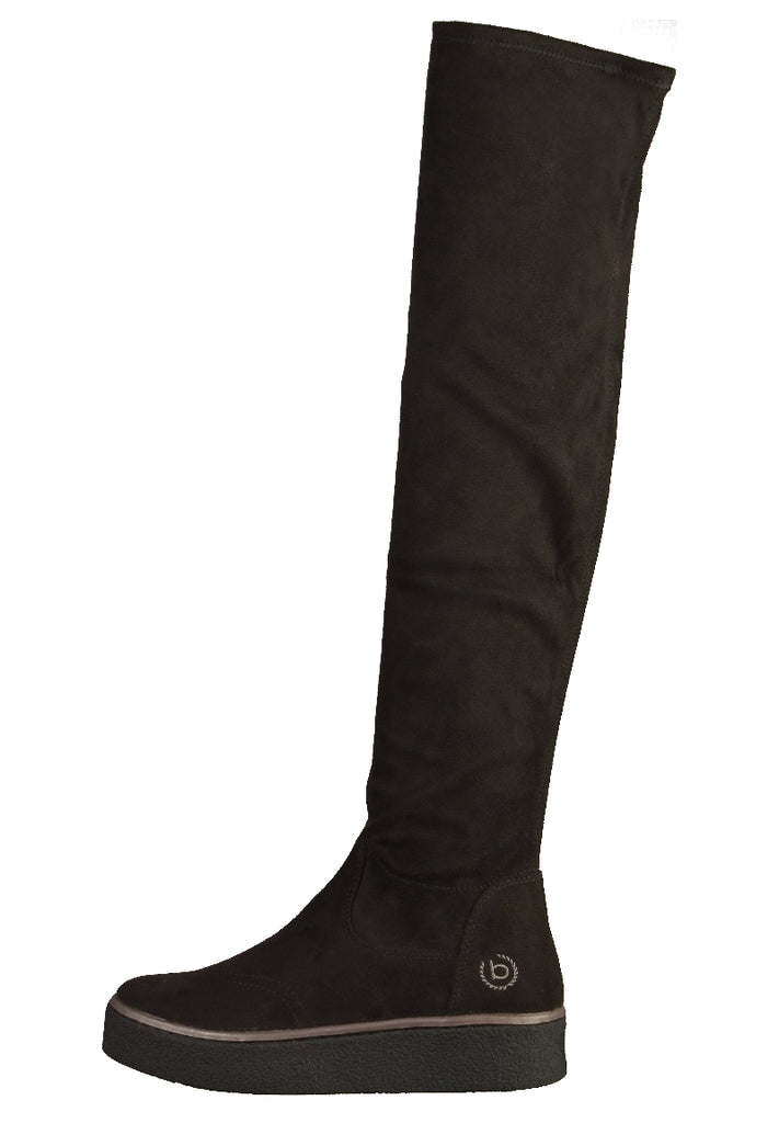 Bugatti Stiefel Lederimitat Schwarz - surf4shoes
