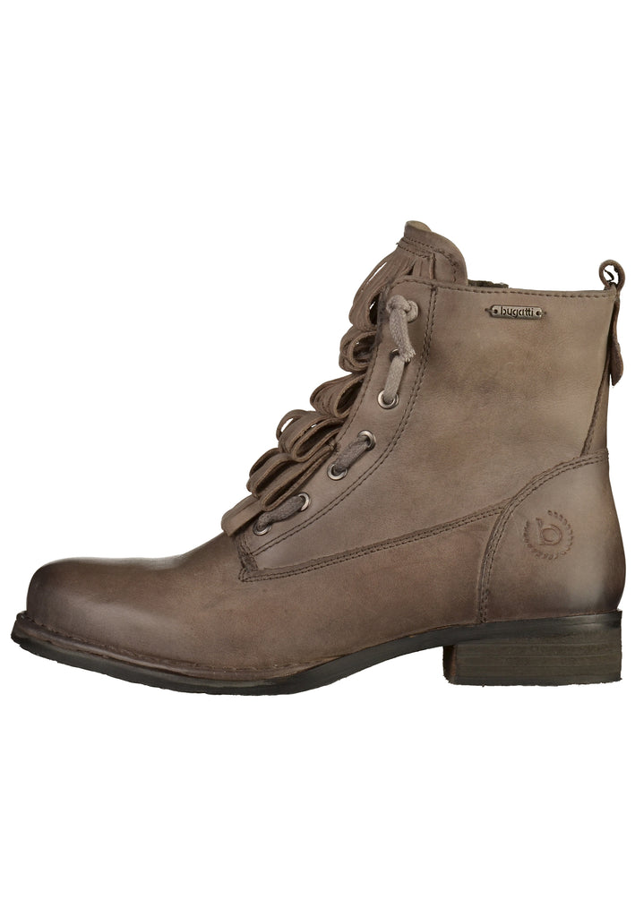 Bugatti Stiefelette Glattleder Dunkelgrau - surf4shoes