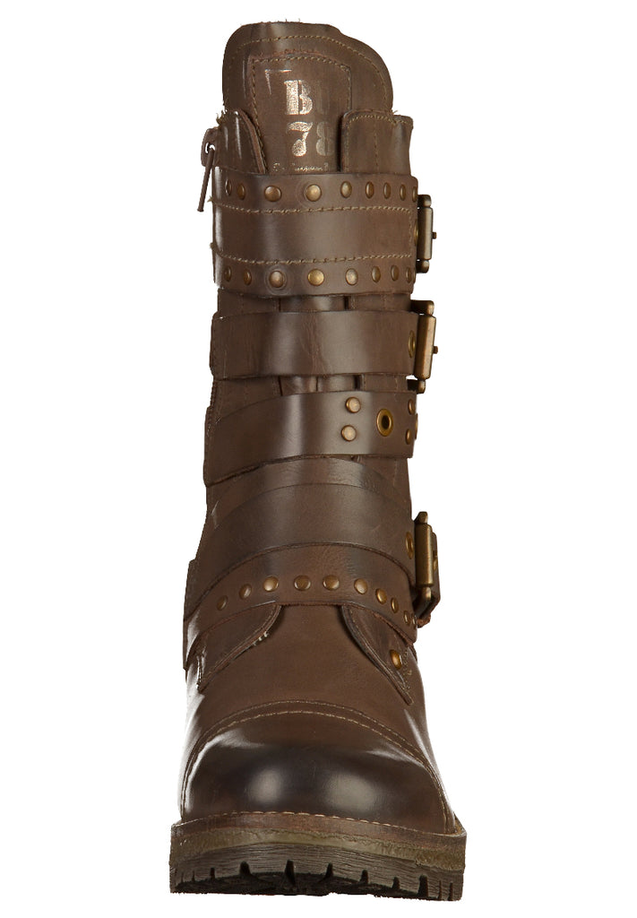 Bugatti Stiefelette Leder Braun - surf4shoes