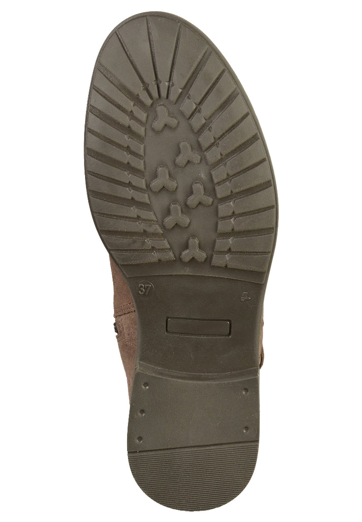 Richter Stiefelette Veloursleder Beige - surf4shoes