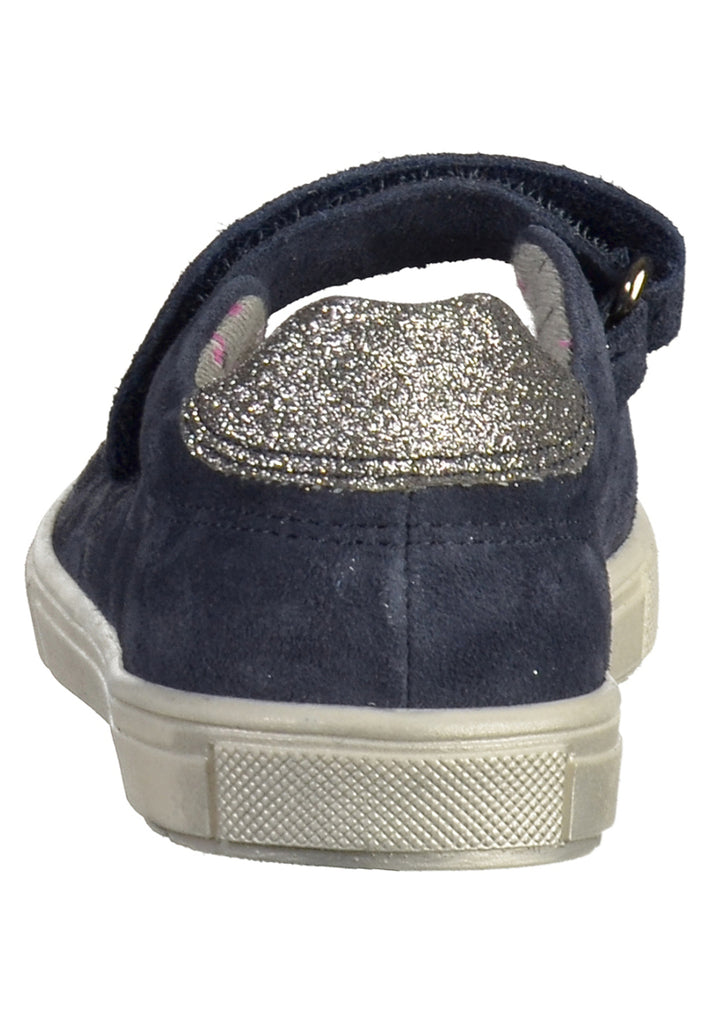 Richter Ballerinas Veloursleder Dunkelblau - surf4shoes