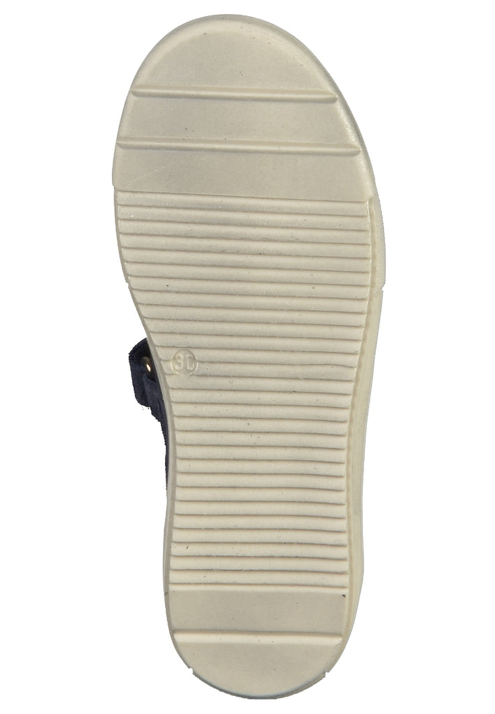 Richter Ballerinas Veloursleder Dunkelblau - surf4shoes