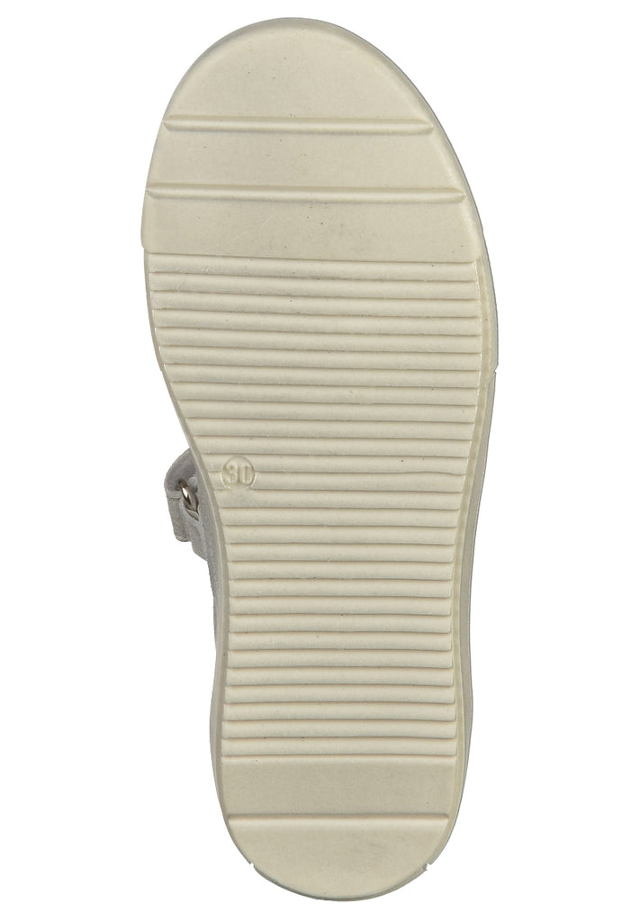 Richter Ballerinas Leder Silber - surf4shoes