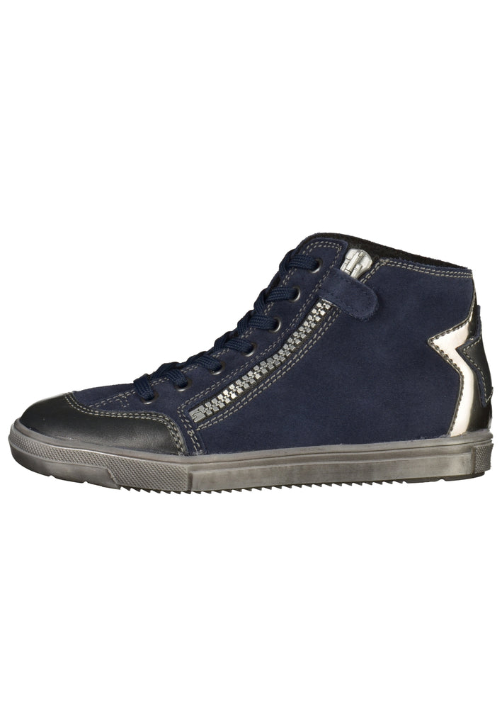 Richter Sneaker Veloursleder Blau - surf4shoes