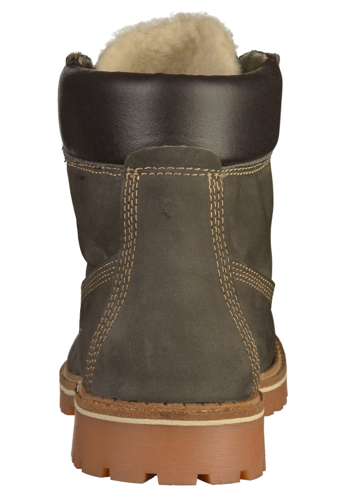 Mustang Stiefelette Leder Dunkelgrau - surf4shoes