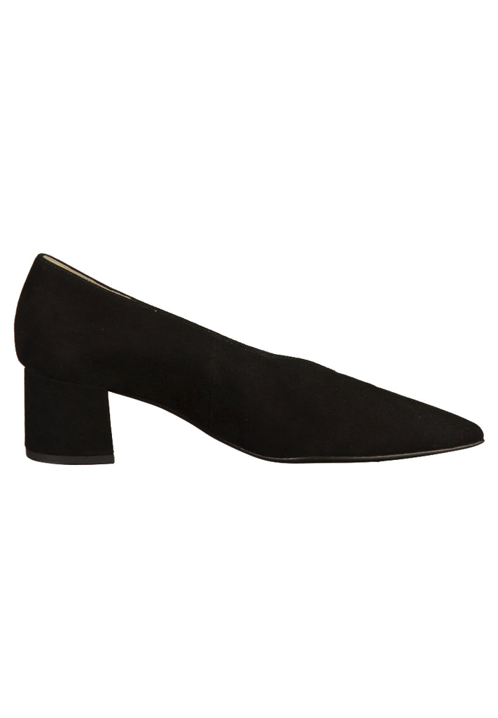 Högl Pumps Veloursleder Schwarz - surf4shoes