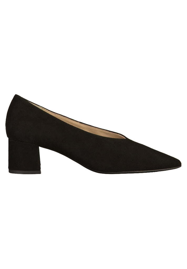 Högl Pumps Veloursleder Schwarz - surf4shoes