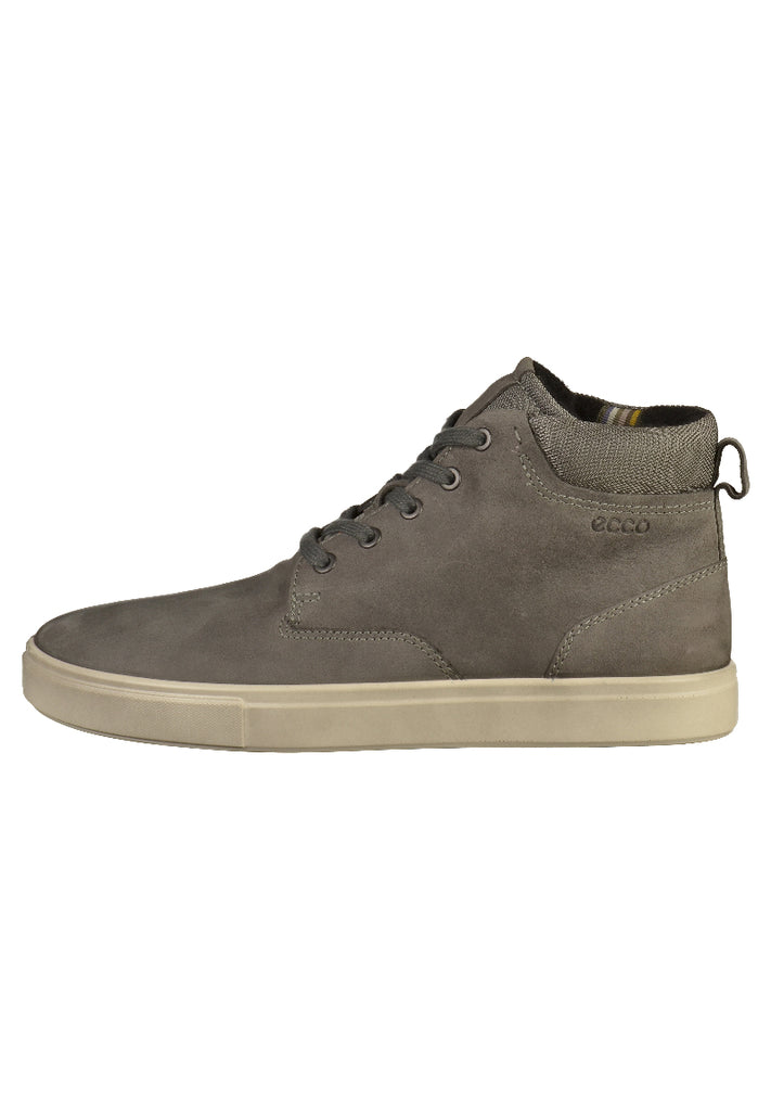 ecco Sneaker Leder Grau - surf4shoes