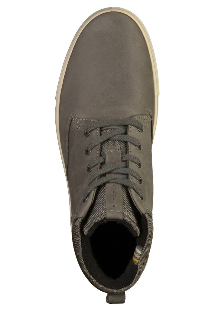 ecco Sneaker Leder Grau - surf4shoes