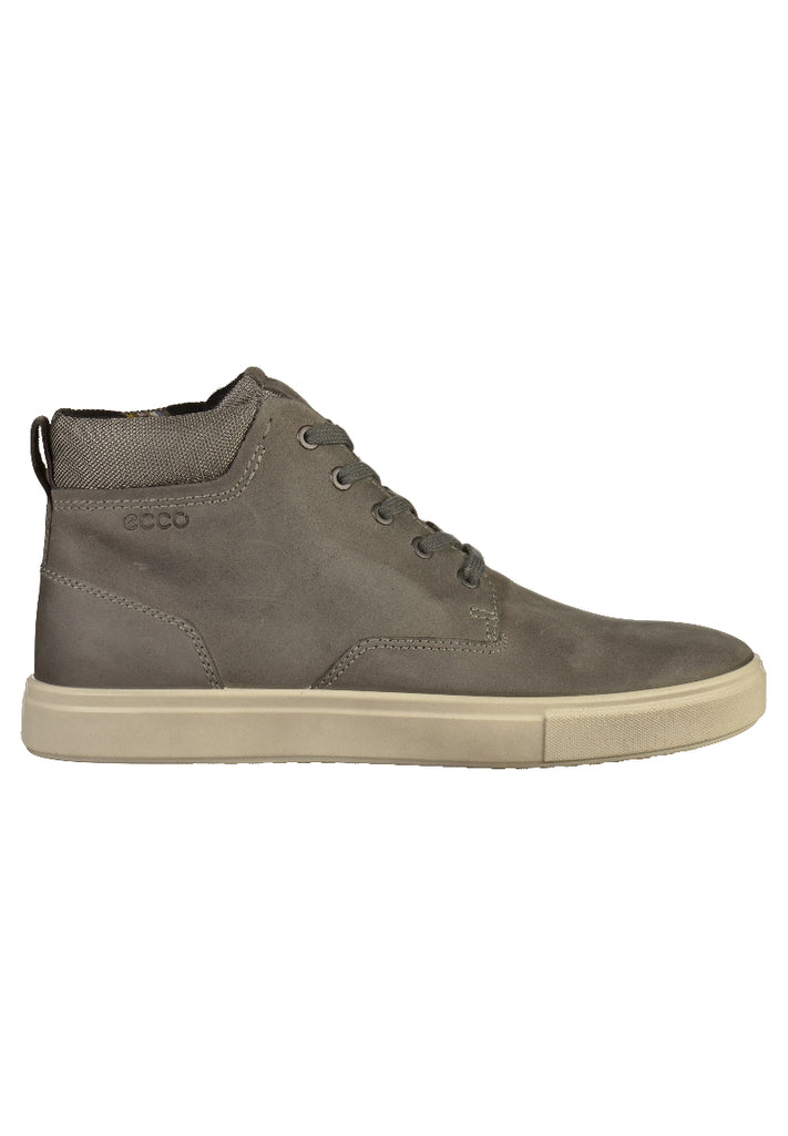 ecco Sneaker Leder Grau - surf4shoes