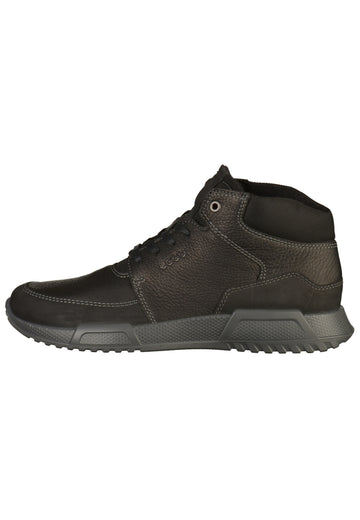 ecco Sneaker Leder/Textil Schwarz - surf4shoes