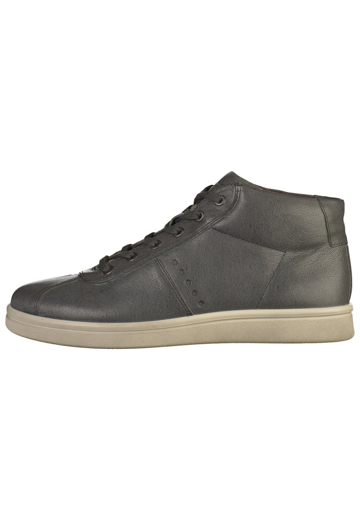 ecco Sneaker Leder Grau - surf4shoes