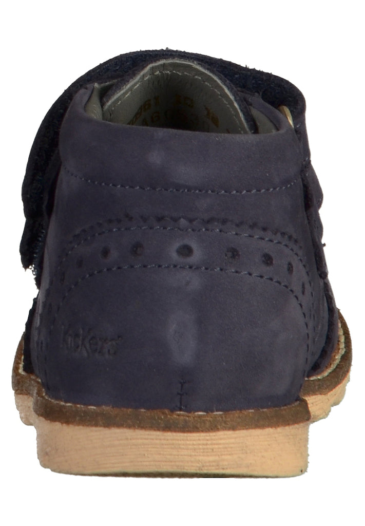 Kickers Halbschuhe Leder Marine - surf4shoes