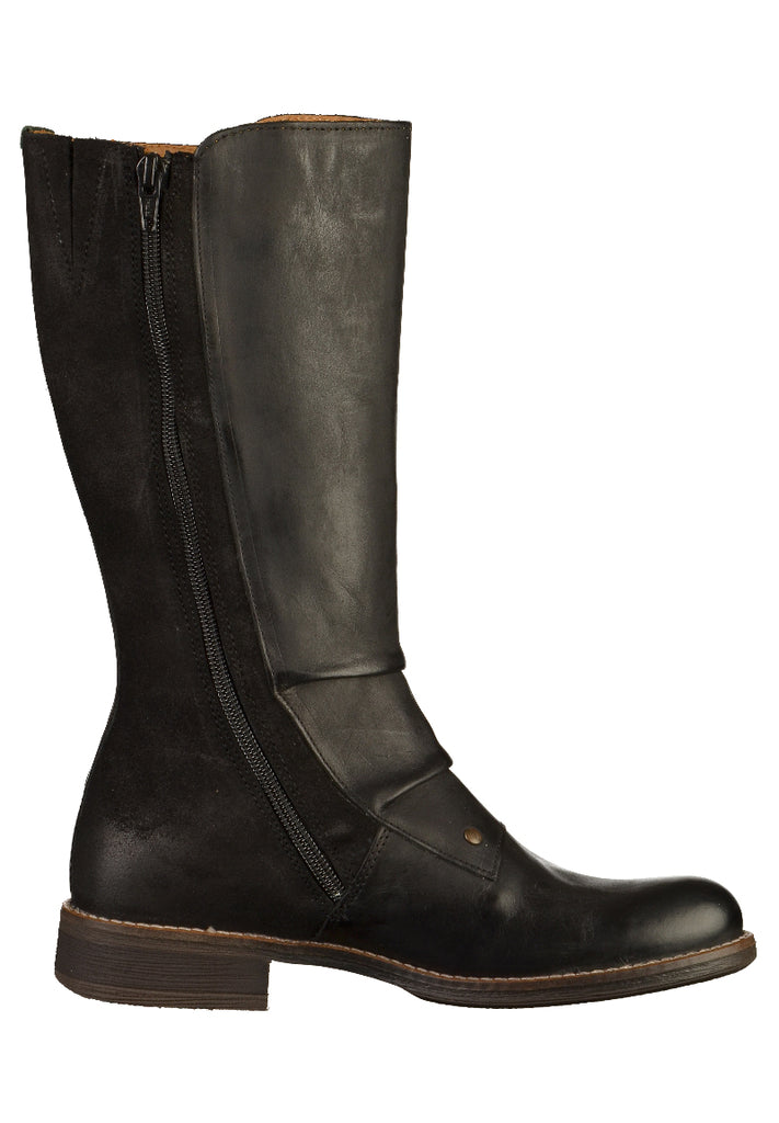 Kickers Stiefel Leder Schwarz - surf4shoes