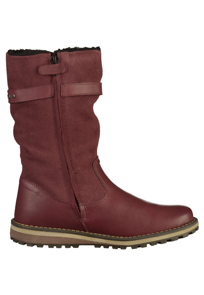 Kickers Stiefel Leder Bordeaux - surf4shoes