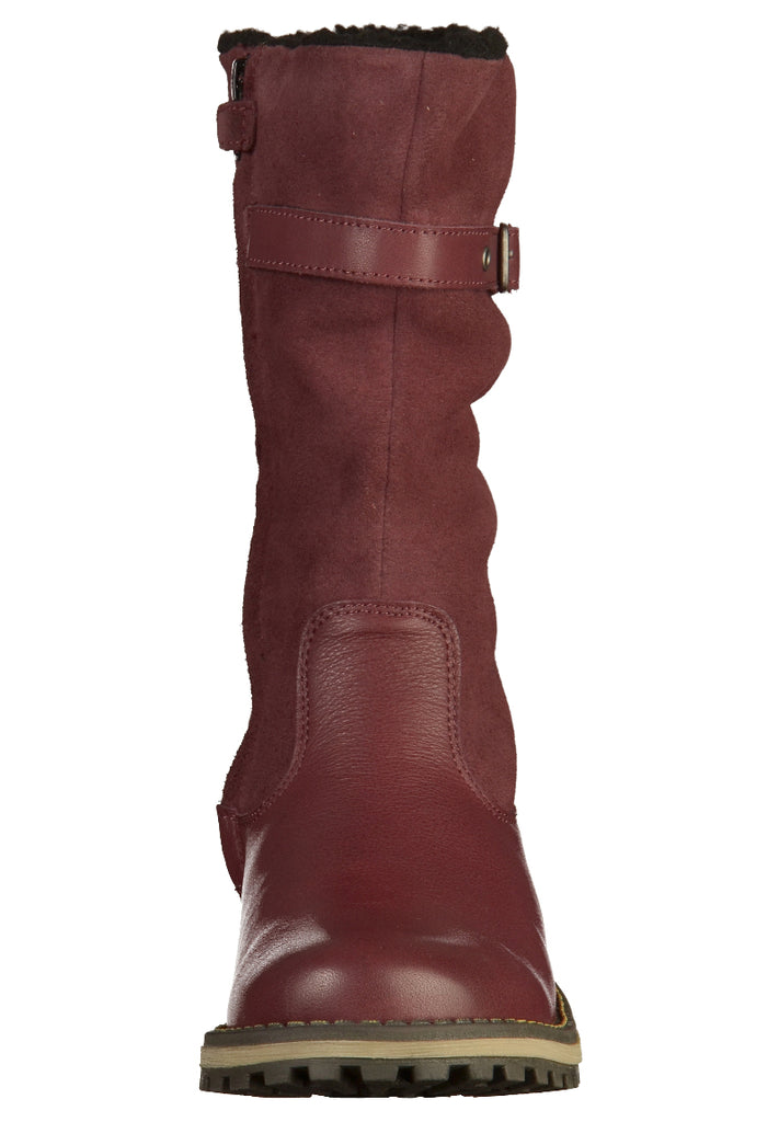 Kickers Stiefel Leder Bordeaux - surf4shoes