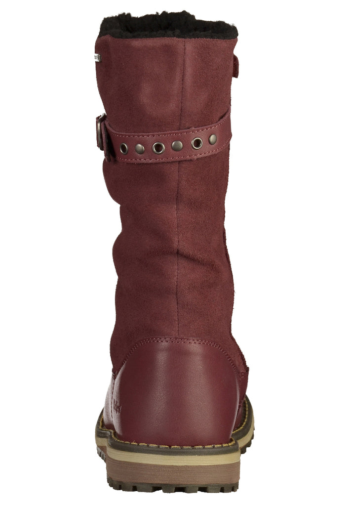 Kickers Stiefel Leder Bordeaux - surf4shoes