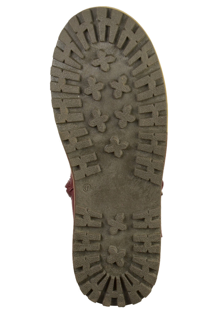 Kickers Stiefel Leder Bordeaux - surf4shoes