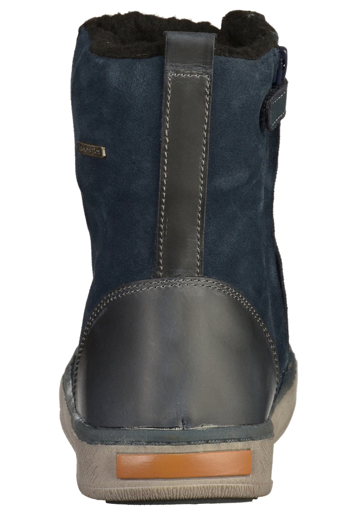 Kickers Stiefel Leder/Textil Marine - surf4shoes
