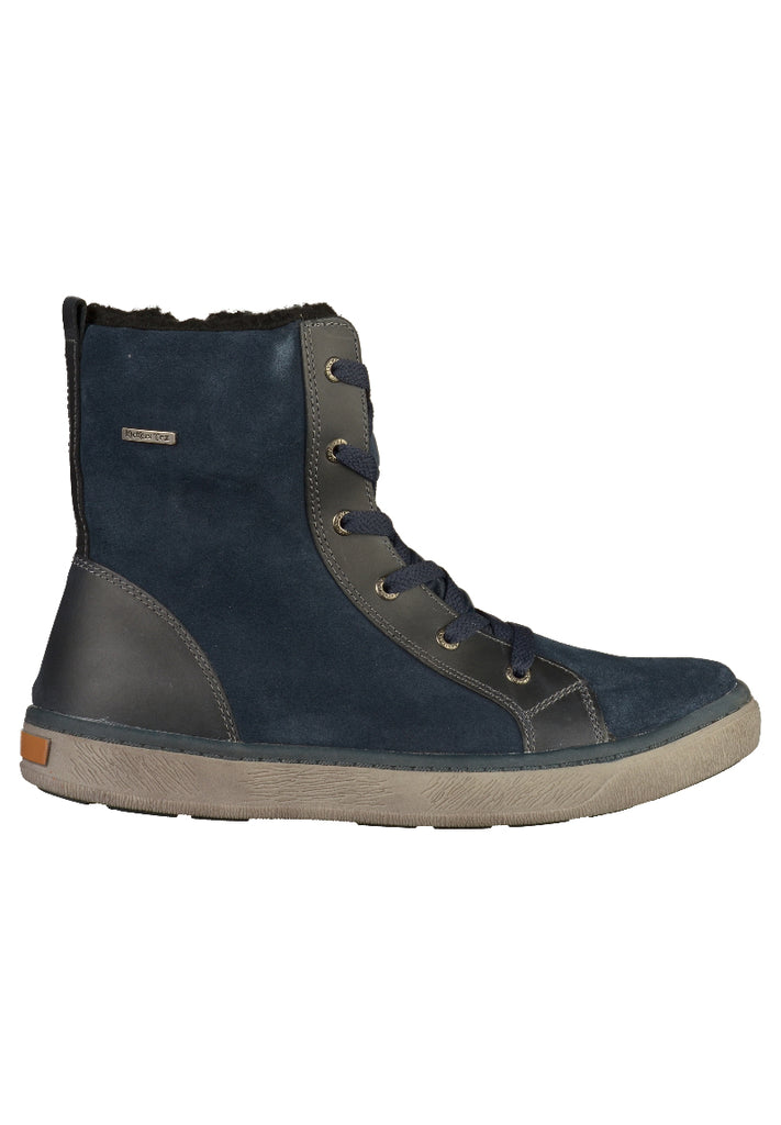 Kickers Stiefel Leder/Textil Marine - surf4shoes