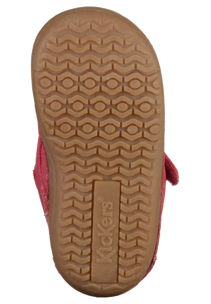 Kickers Halbschuhe Leder Fuchsia - surf4shoes