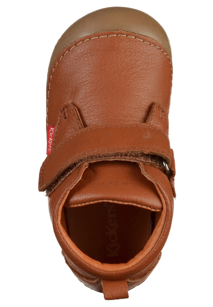 Kickers Halbschuhe Leder Camel - surf4shoes