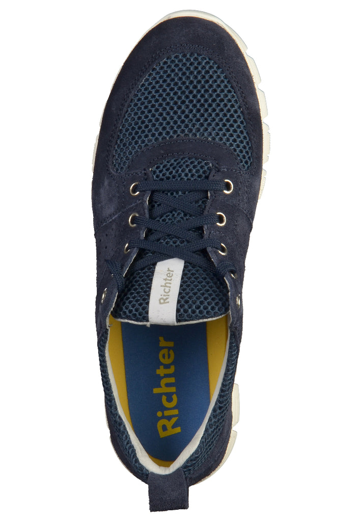 Richter Sneaker Leder/Textil Dunkelblau - surf4shoes