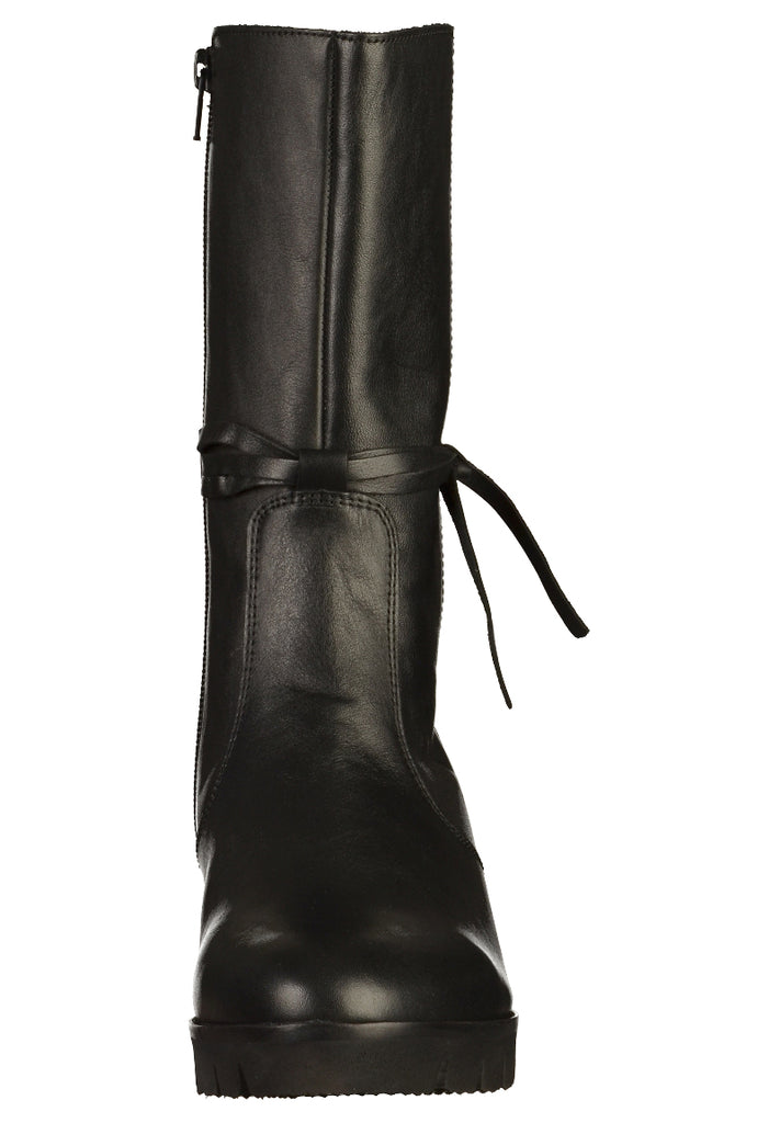 Gabor Stiefel Leder Schwarz - surf4shoes