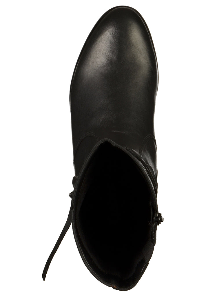 Gabor Stiefel Leder Schwarz - surf4shoes