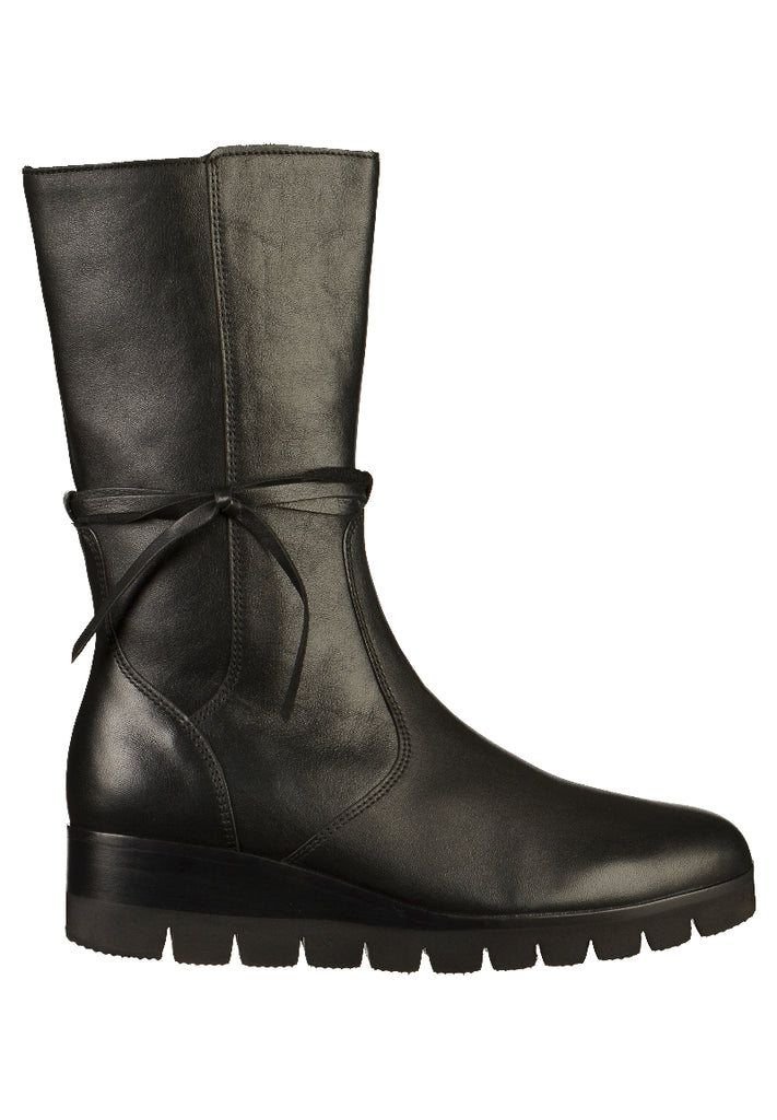 Gabor Stiefel Leder Schwarz - surf4shoes