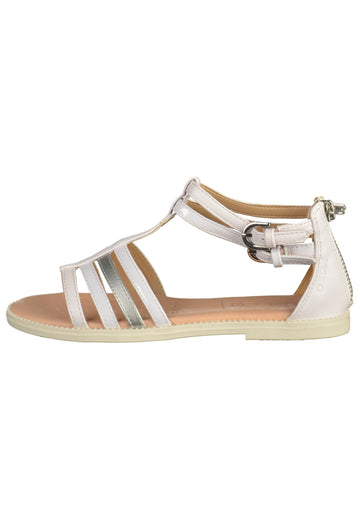 Geox Sandalen Lederimitat Weiß - surf4shoes