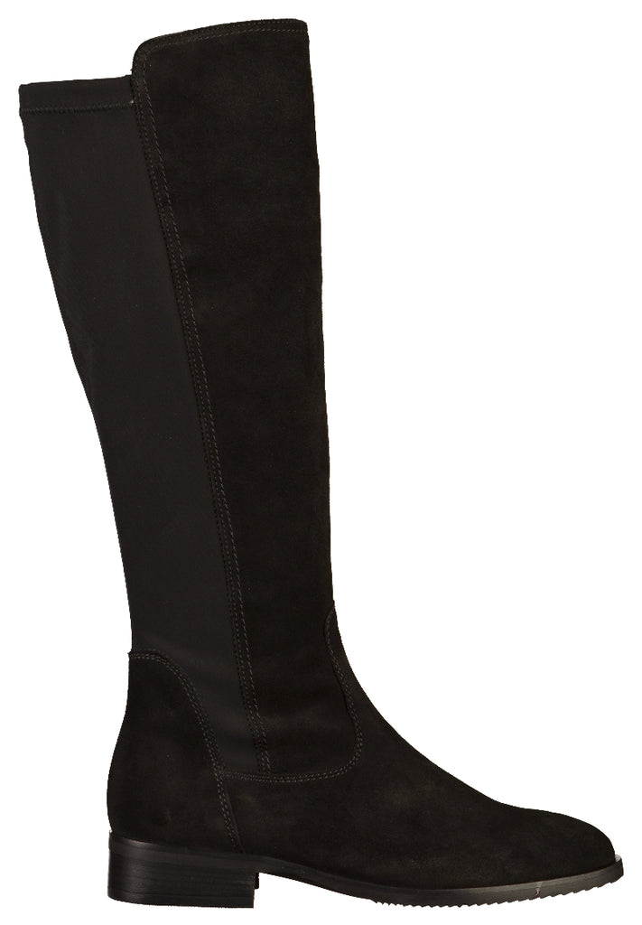 Gabor Stiefel Leder/Textil Schwarz - surf4shoes