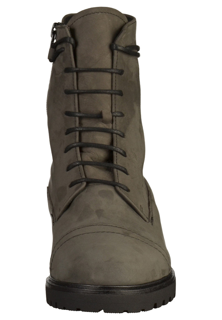 Gabor Stiefelette Nubukleder Dunkelgrau - surf4shoes